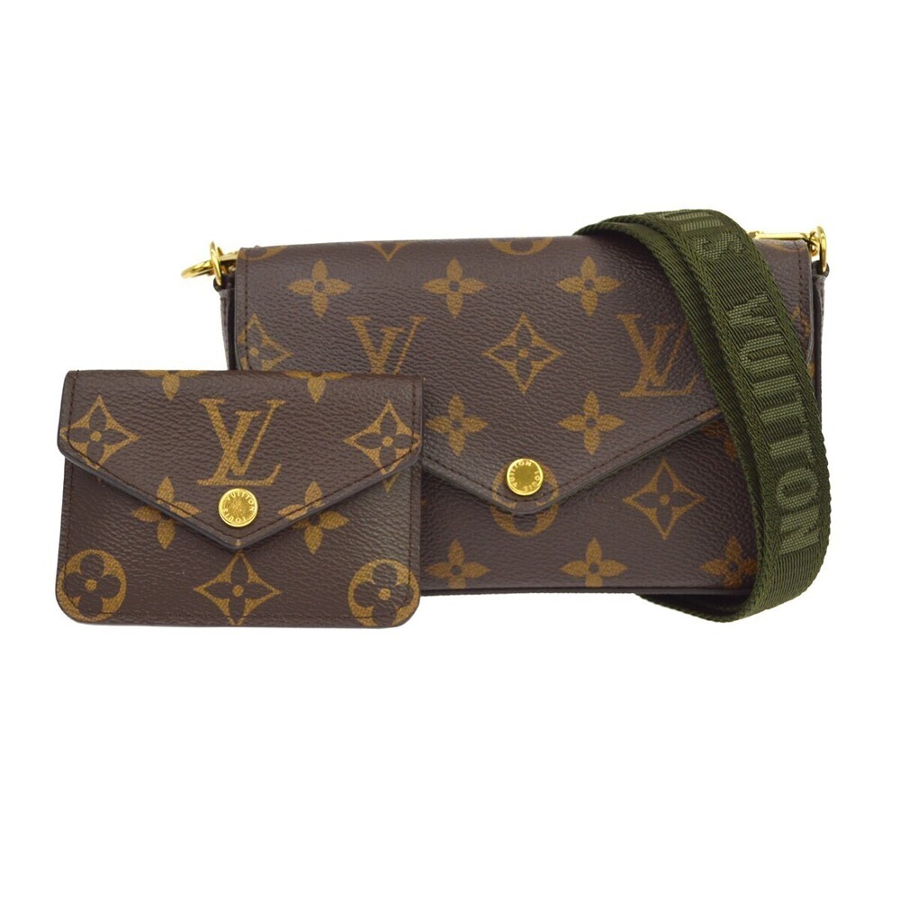 Louis Vuitton Felicie Strap & Go Monogram Canvas Large